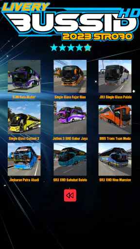 Livery Bussid HD Strobo screenshot