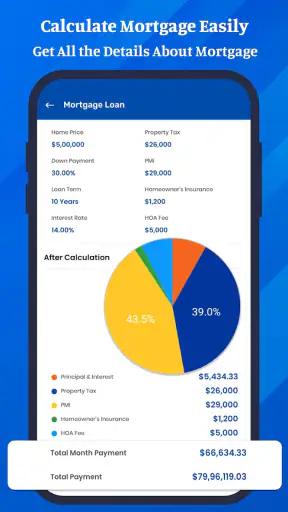 Loan, Finance & EMI Calculator screenshot