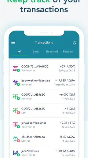 LOBSTR Wallet: Buy XLM & XRP screenshot