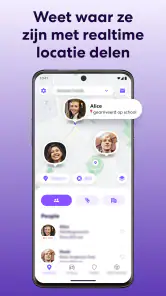 Locatie delen met Life360 screenshot