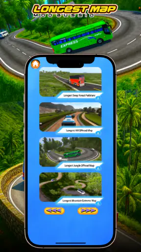 Longest Map Mod Bussid screenshot