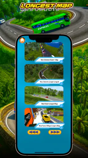 Longest Map Mod Bussid screenshot