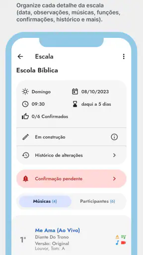 LouveApp - Ministérios screenshot
