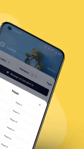 Luieraanbiedingen.nl screenshot