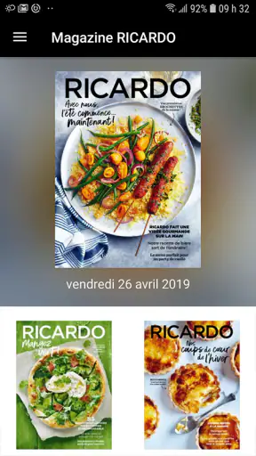 Magazine RICARDO screenshot