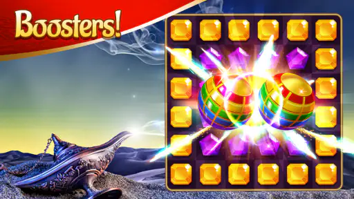 Magic Lamp - Match 3 Adventure screenshot