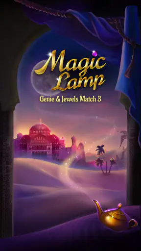 Magic Lamp - Match 3 Adventure screenshot
