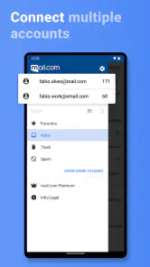 mail.com: Email app & Cloud screenshot