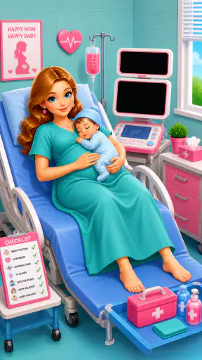 Mama & Pasgeboren Baby Zorg screenshot