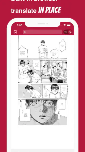 Manga-vertaler - IsManga screenshot