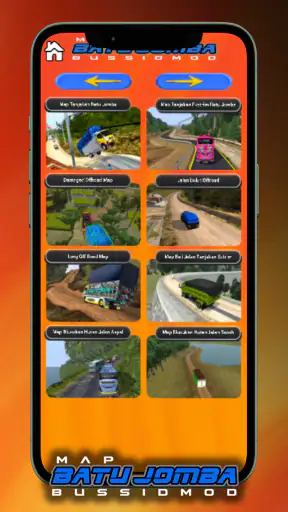 Map Batu Jomba Bussid screenshot