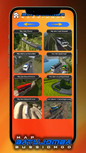 Map Batu Jomba Bussid screenshot