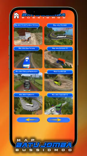 Map Batu Jomba Bussid screenshot