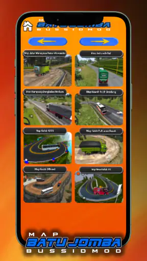 Map Batu Jomba Bussid screenshot