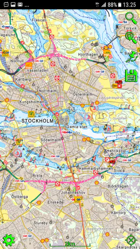 Mapitare Maasto- ja Merikartta screenshot