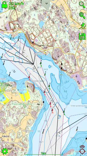 Mapitare Maasto- ja Merikartta screenshot