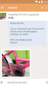 Marktplaats screenshot