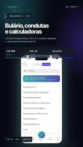 MEDCode: IA Médica Atlas 2.0 screenshot