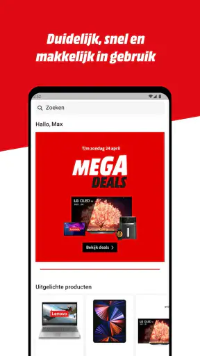 MediaMarkt Nederland screenshot