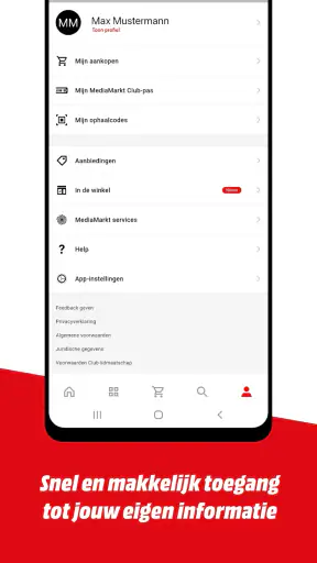 MediaMarkt Nederland screenshot