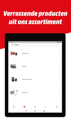 MediaMarkt Nederland screenshot