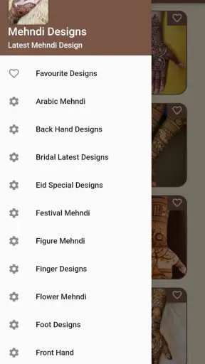 Mehandi Design Offline screenshot