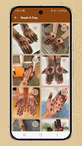 Mehndi Design:Simpel,Eenvoudig screenshot
