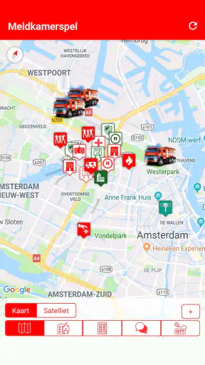 Meldkamerspel - Brandweer 911 screenshot