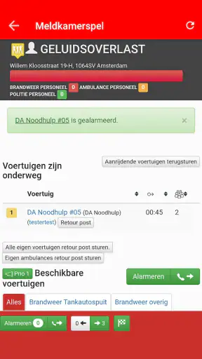 Meldkamerspel - Brandweer 911 screenshot