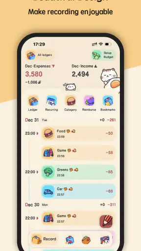 Meow Money Manager & Tracker screenshot