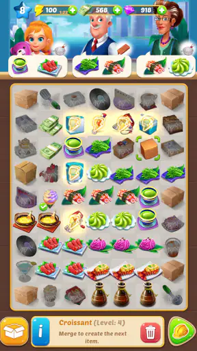 Merge Cafe Premium -Home Decor screenshot