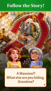 Merge Mansion: Puzzles & Story screenshot