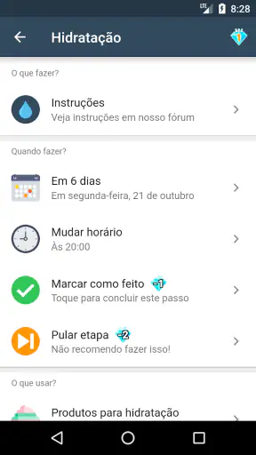Meu Cronograma Capilar screenshot