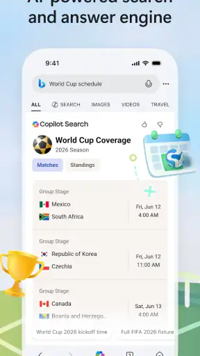 Microsoft Bing Search screenshot