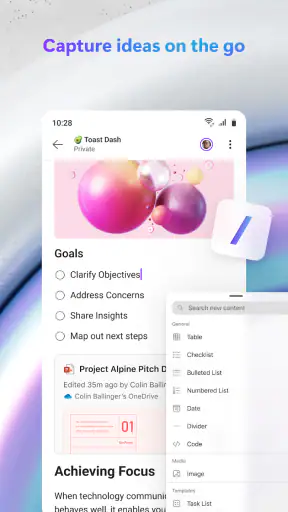 Microsoft Loop screenshot