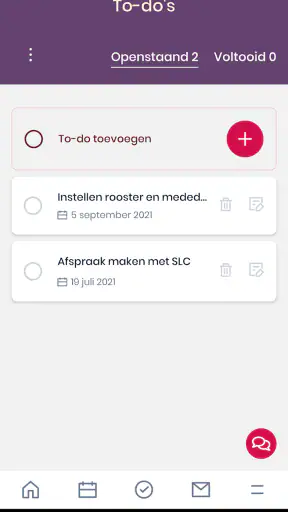 Mijn HR screenshot