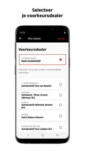 Mijn Mitsubishi screenshot