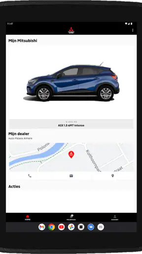 Mijn Mitsubishi screenshot