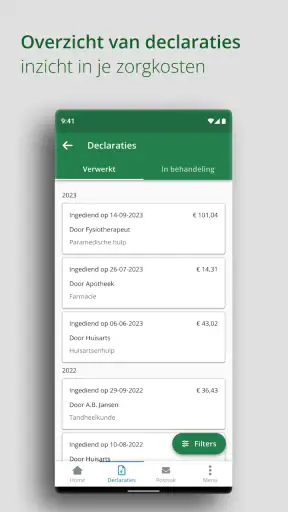 MijnDSW screenshot