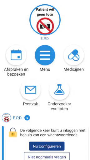 MijnOLVG screenshot