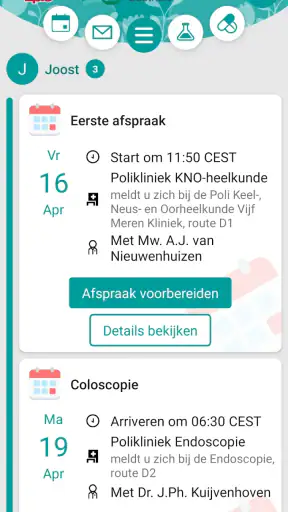 MijnSpaarneGasthuis screenshot