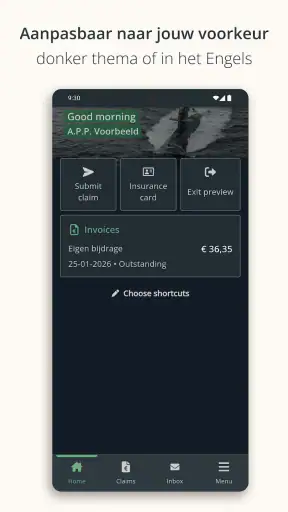 MijnSZVK screenshot