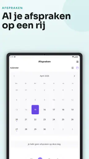 MijnZorgtoegang screenshot