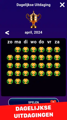 Miljonair 2026: offline trivia screenshot