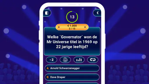 Miljonair 2026: offline trivia screenshot