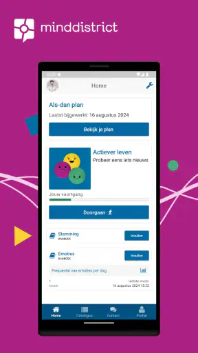 Minddistrict screenshot