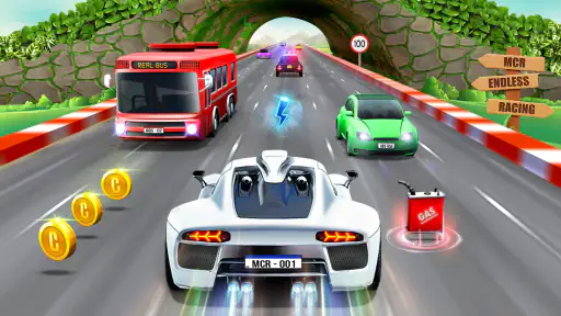 Mini Car Racing - Auto spel screenshot