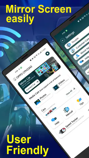 MirrorLink CastCar Airplay screenshot