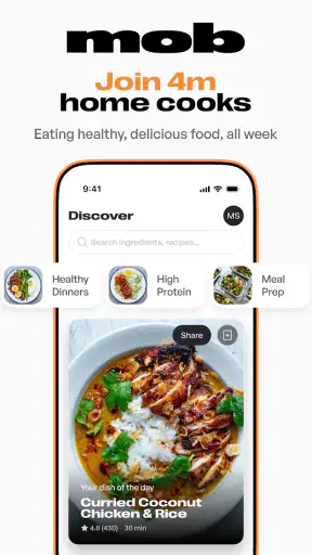 Mob: Meal Planner and Recipes screenshot