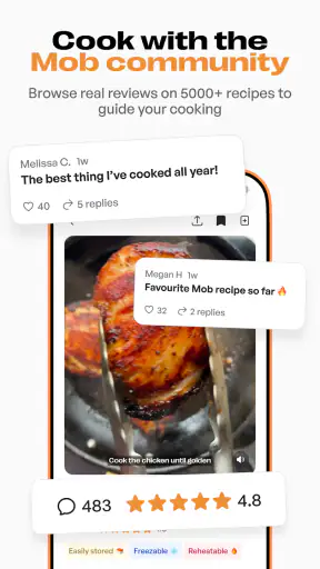 Mob: Meal Planner and Recipes screenshot